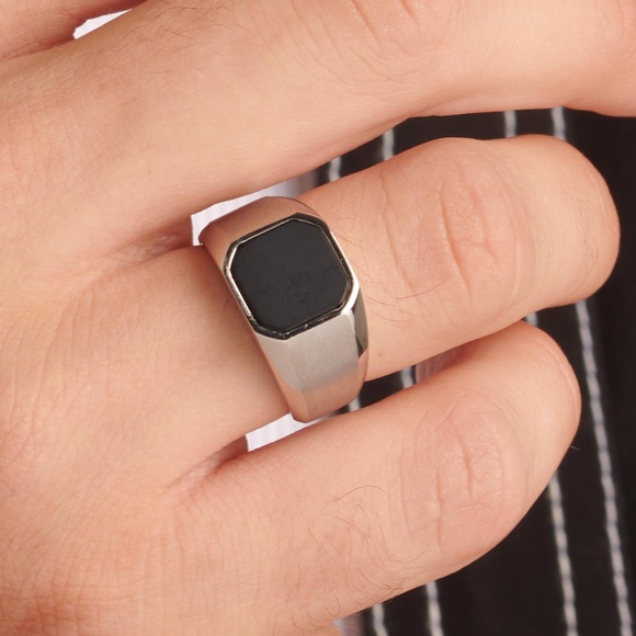 Кольцо RING INK STONE (BIK129D)